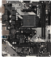 Материнская плата ASRock AM4 AMD B450 B450M-HDV