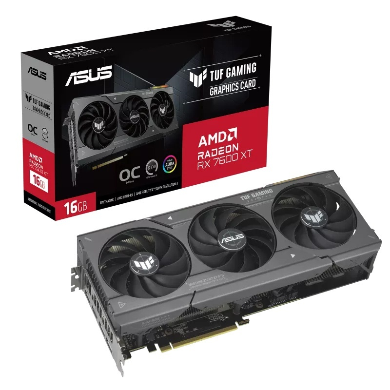 

Видеокарта ASUS Radeon RX 7600 XT 16 Б Retail