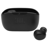 Bluetooth-гарнитура JBL Wave Buds, цвет черный