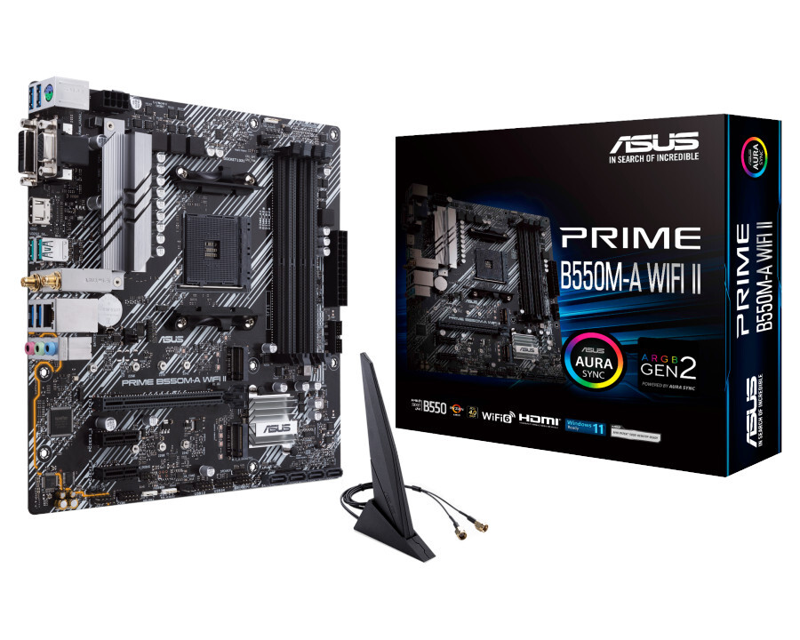   ASUS AMD B550 PRIME B550M-A WIFI II