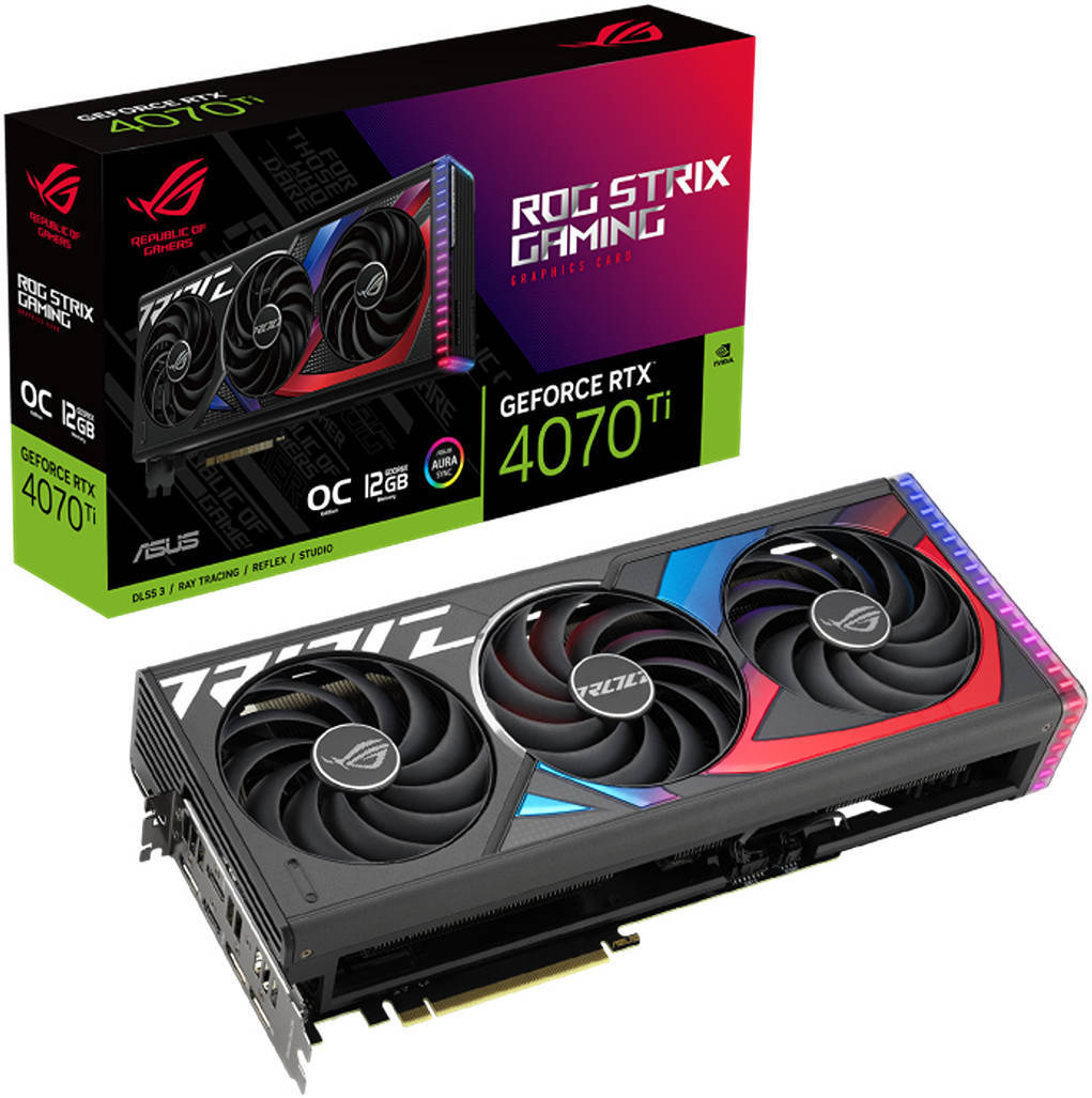 

Видеокарта ASUS GeForce RTX 4070 Ti 12 Б Retail