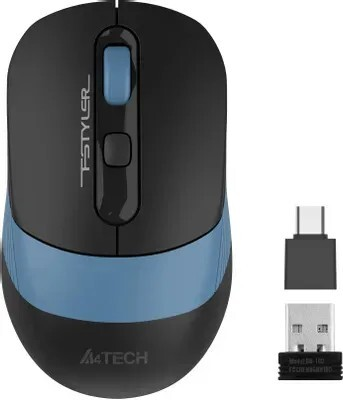 

Мышь A4tech Fstyler FG10CS Air FG10CS AIR ASH BLUE, цвет черный