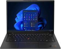 Ноутбук Lenovo ThinkPad X1 Carbon G10 Core i7 1265U 16Gb SSD1Tb Intel Iris Xe graphics 14" IPS WUXGA (1920x1200) Windows 11 Pro black WiFi BT Cam (21CCS9PT01 / M)