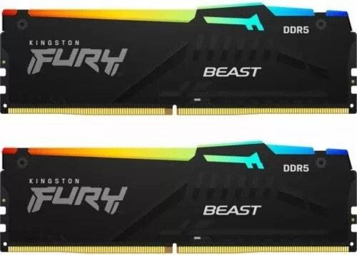

Оперативная память Kingston FURY Beast RGB KF556C40BBAK2-32