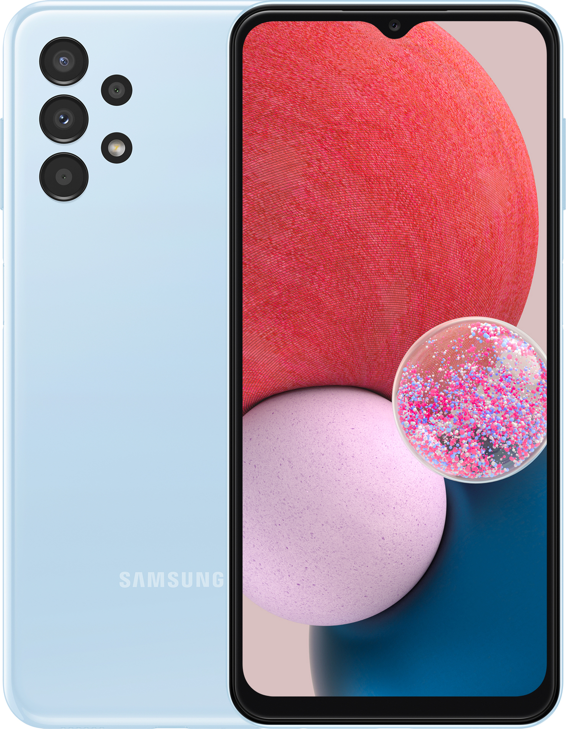 Смартфон Samsung Galaxy A13 SM-A135F 32 ГБ голубой Samsung - фото 1