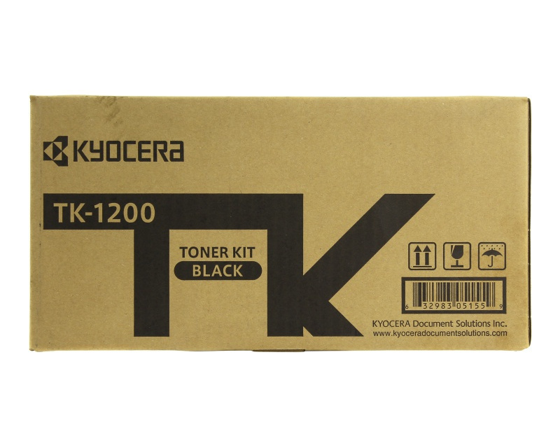 Тонер-картридж черный Kyocera TK-1200, 1T02VP0RU0