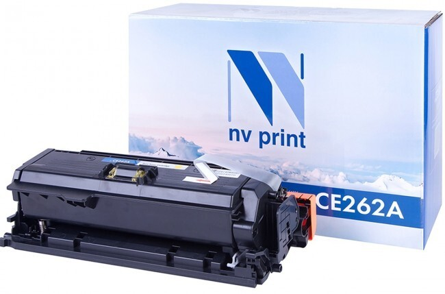 Картридж желтый NVPrint Color LaserJet, NV-CE262AY