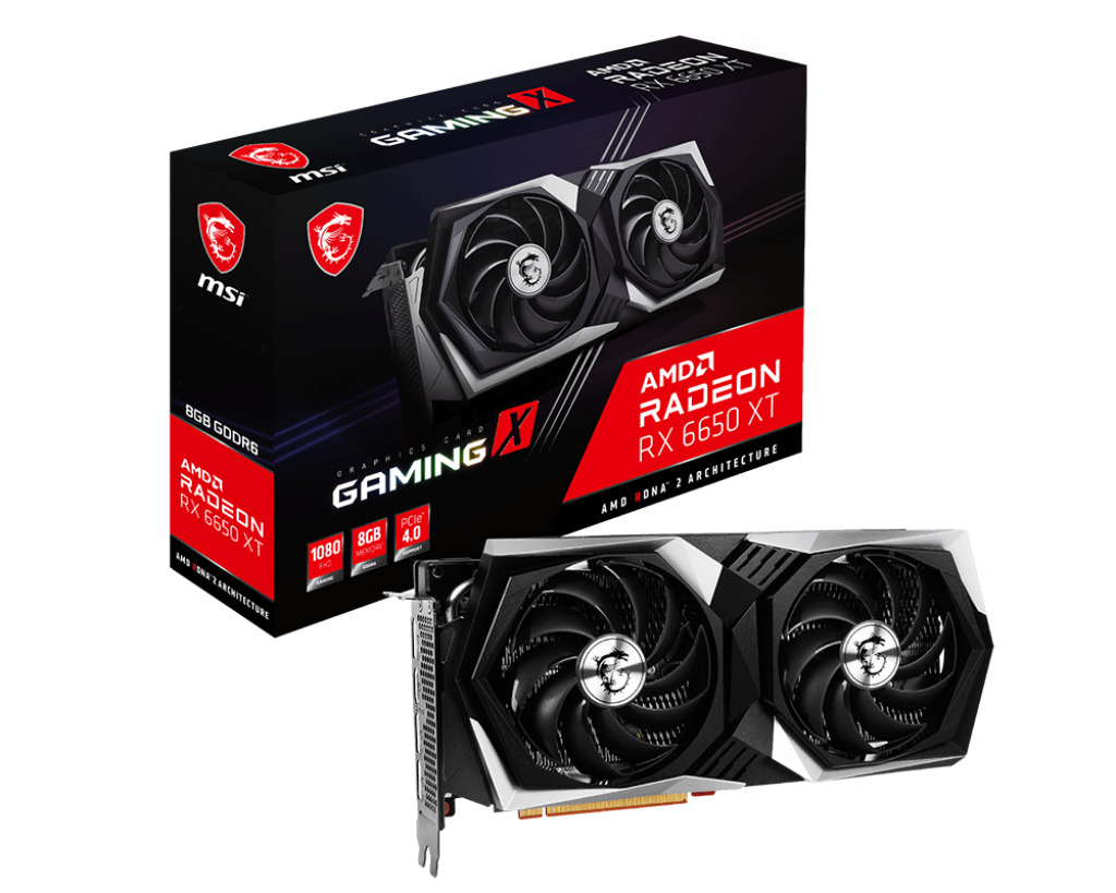 

Видеокарта MSI Radeon RX 6650 XT 8 Б