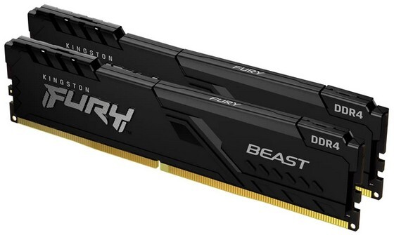 

Оперативная память Kingston FURY Beast Black KF432C16BBK2/32