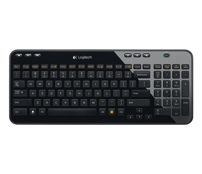 Клавиатура Logitech K360 черный USB беспроводная Multimedia
