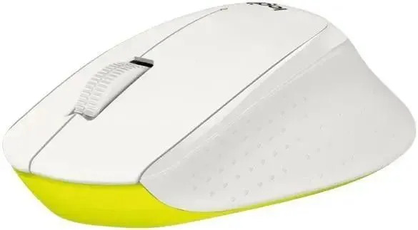 Мышь Logitech M330 Silent Plus белый оптическая (1000dpi) беспроводная USB (2but) Logitech - фото 1