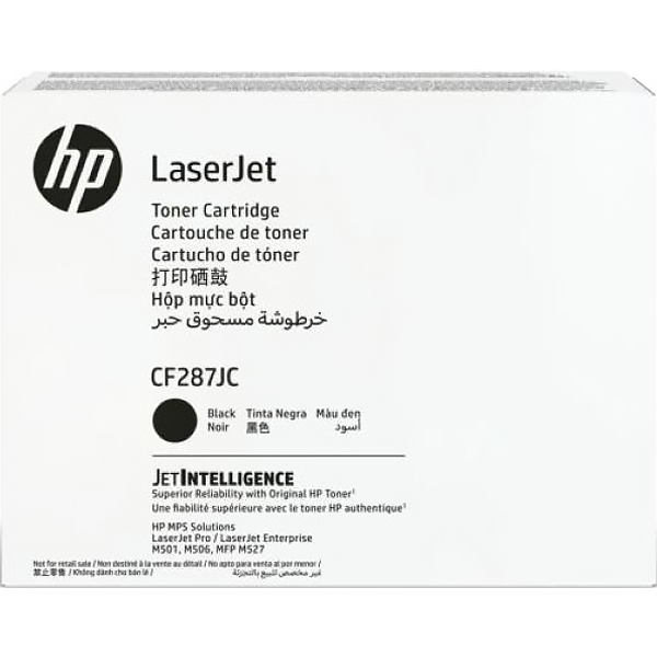 HP CF287JC Black Contract Original LaserJet Toner Cartridge HP Inc. - фото 1