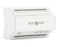 (585) Бастион SKAT-24-2.0 DIN (СКАТ ИБП-24 / 2-DIN) источник питания 24В 2А пластиковый корпус под DIN рейку 35 мм