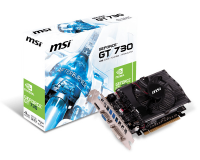 Видеокарта MSI GeForce GT 730 4 &Gamma;Б Retail