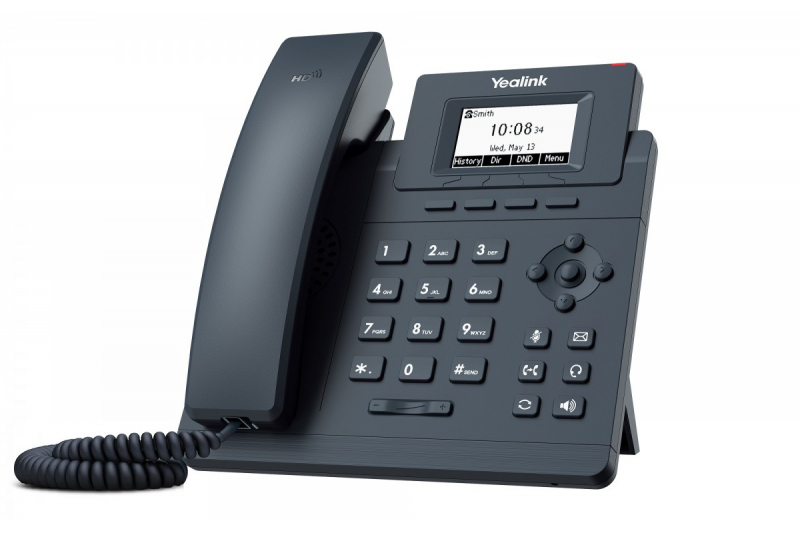 Yealink SIP-T30P Телефон SIP 1 линия, PoE, БП в комплекте Yealink