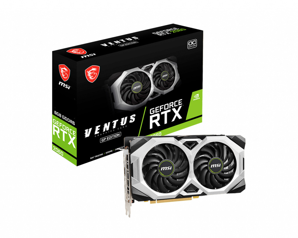 

Видеокарта MSI GeForce RTX 2060 6 Б Retail