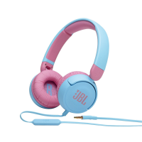Гарнитура JBL Jr310, цвет голубой/розовый