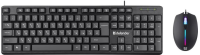 Клавиатура+мышь Defender Triumph C-991 45991, цвет черный