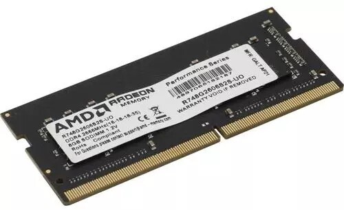   AMD Desktop DDR4 2666 8Gb, R748G2606S2S-U, RTL