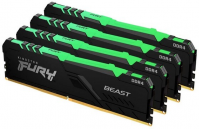 Оперативная память Kingston FURY Beast RGB KF436C17BBAK4/32
