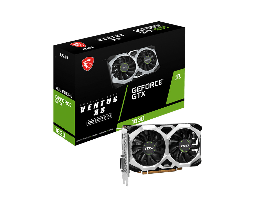 

Видеокарта MSI GeForce GTX 1630 4 Б Retail