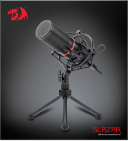 Redragon Игровой стрим микрофон Blazar GM300 USB, кабель 1.8 м