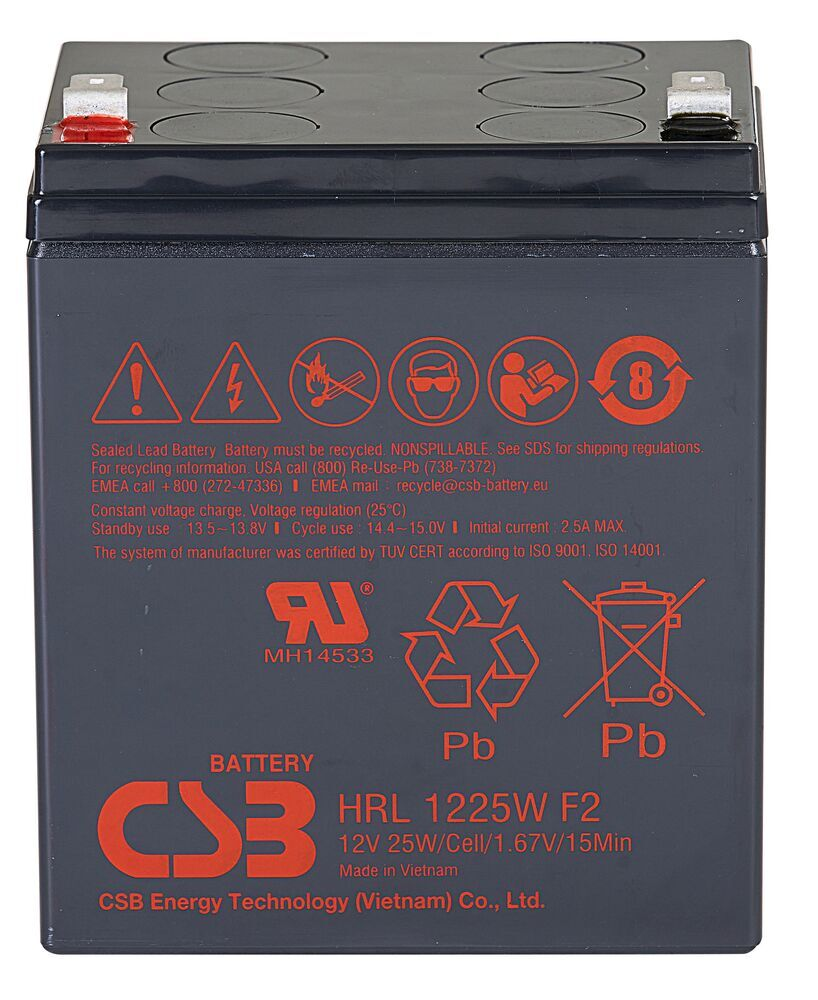 Сменная батарея для ИБП CSB HRL 1225W F2 FR