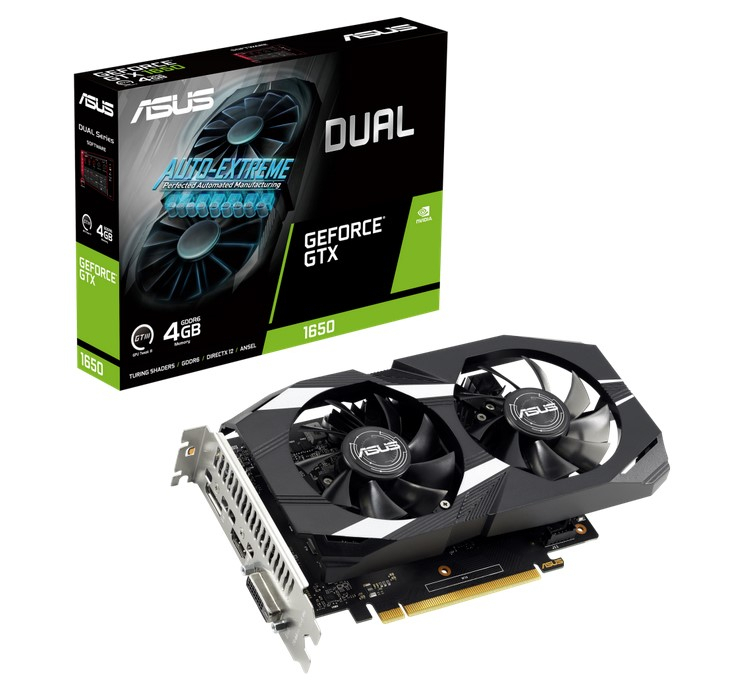 

Видеокарта ASUS GeForce GTX 1650 4 Б Retail