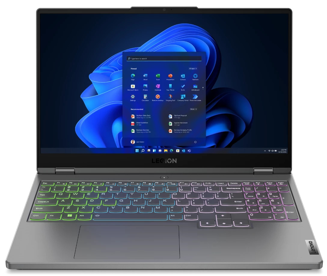 

Ноутбук LENOVO Legion 5 G7 15ARH7H AMD Ryzen 7 6800H (серый)