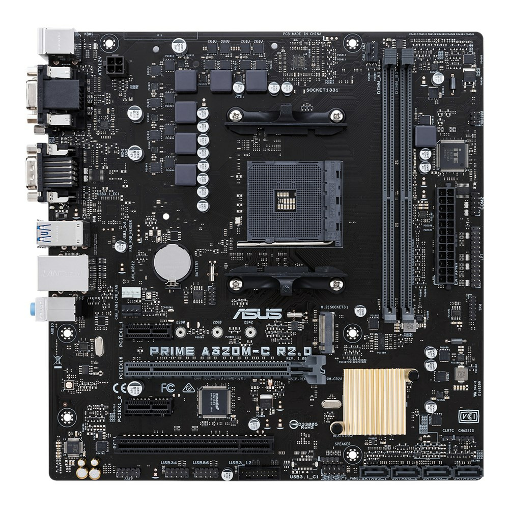 

Материнская плата ASUS AMD A320 PRIME A320M-C