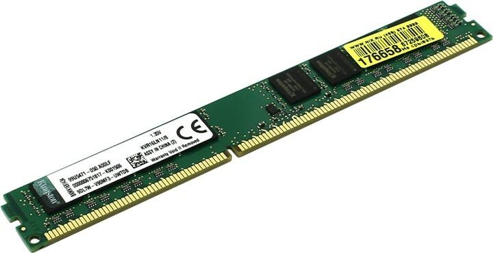 

Оперативная память Kingston ValueRAM KVR16LN11/8, RTL