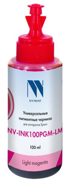 

Чернильница NVPrint для аппаратов Epson, NV-INK100PGM-LM