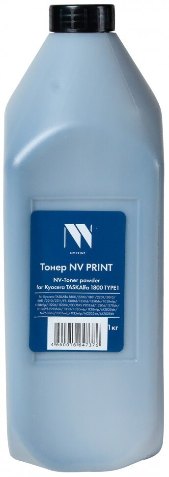 

Тонер черный NVPrint для Kyocera, NV-KYO1800-TYPE1-1KG