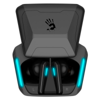 Bluetooth-гарнитура A4tech Bloody M70, цвет голубой/черный