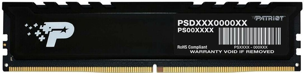 Оперативная память Patriot Signature Premium DDR5 4800МГц 32GB, PSP532G48002H1, RTL Patriot