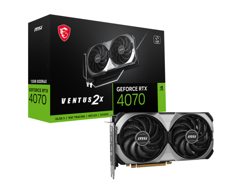 

Видеокарта MSI GeForce RTX 4070 12 Б Retail