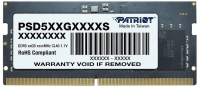 Оперативная память Patriot Desktop DDR5 4800МГц 16Gb, PSD516G480081S, RTL
