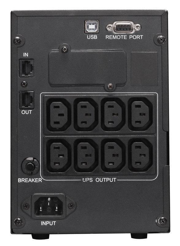 UPS Powercom Smart King Pro+ SPT-1500 LCD 1200W 1500Va black