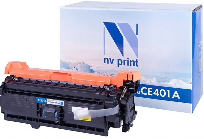 

Картридж голубой NVPrint Color LaserJet, NV-CE401AC