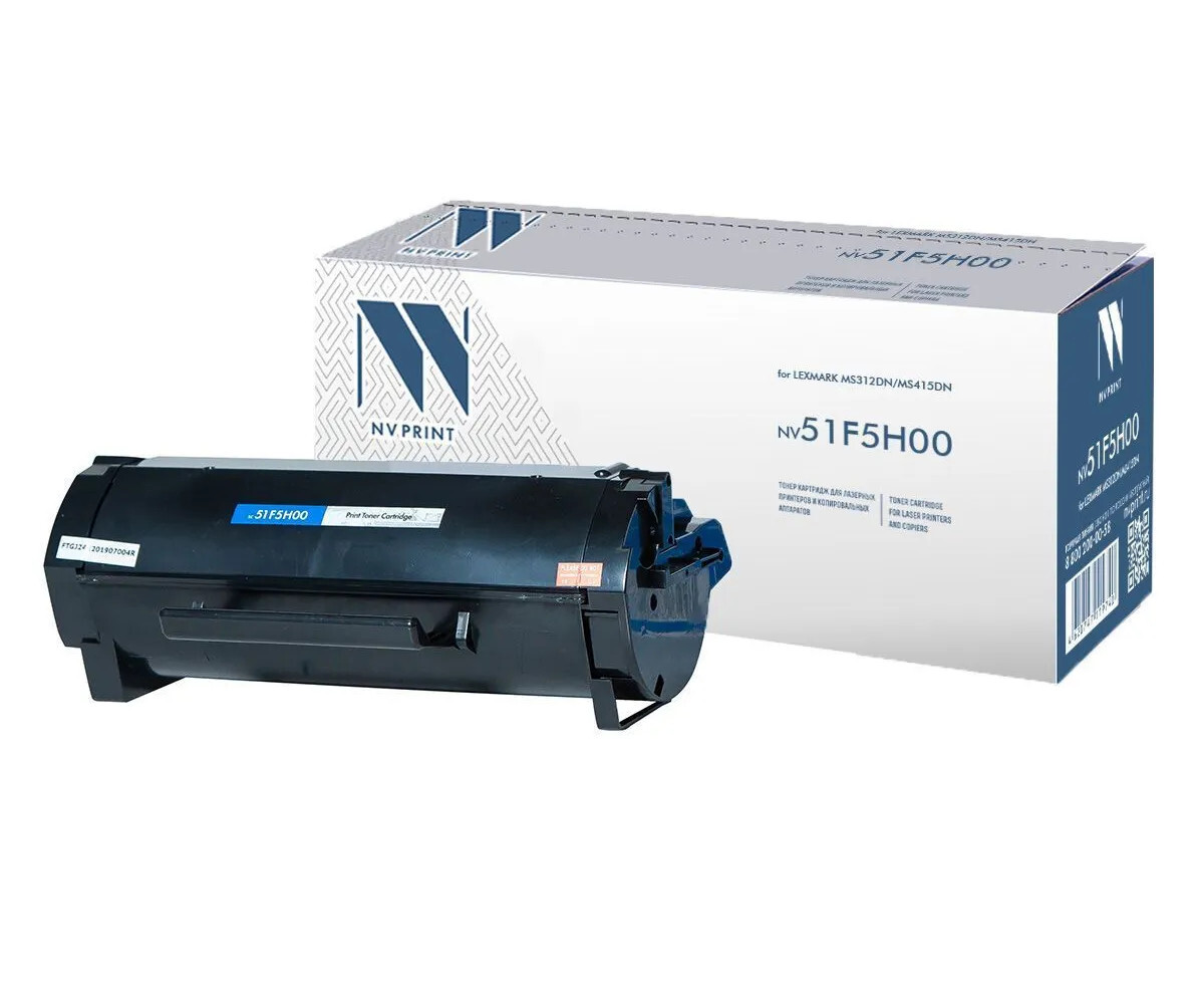 

Картридж черный NVPrint для Lexmark, NV-51F5H00