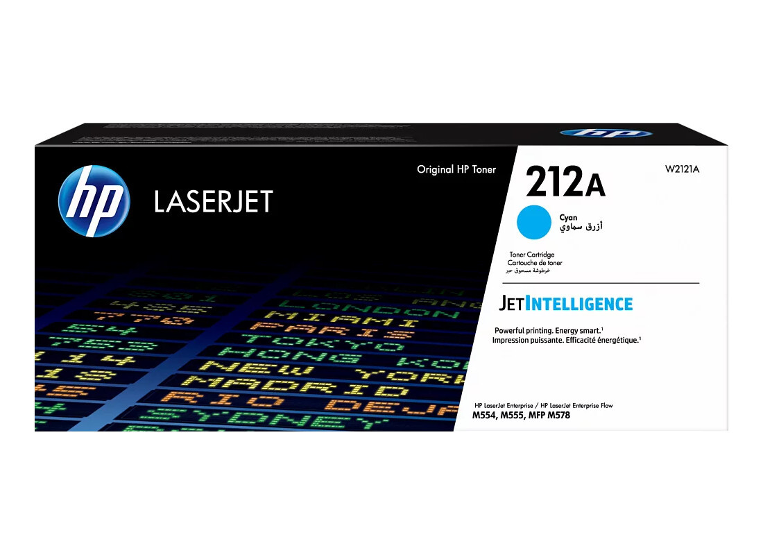 

Картридж голубой HP Inc. 212A, W2121A