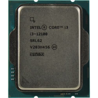 CPU Intel Core i3-12100 (3.3GHz / 12MB / 4 cores) LGA1700 OEM, Intel UHD Graphics 730, TDP 60W, max 128Gb DDR5-4800, DDR4-3200,  CM8071504651012SRL62, 1 year