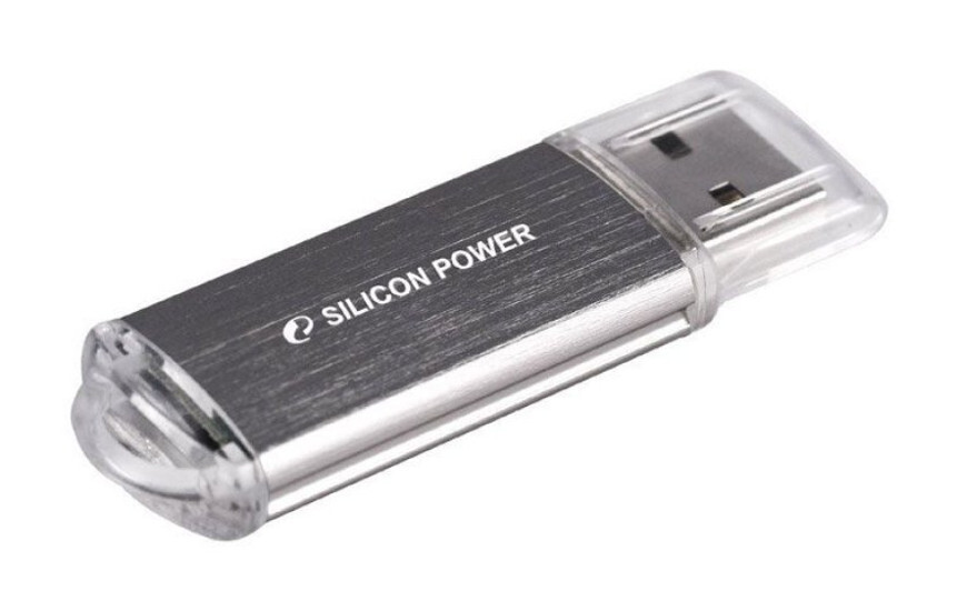 Флешка Silicon Power Ultima II Silver I-series