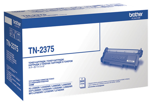 

Картридж черный Brother TN2375