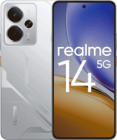 Смартфон realme  14 5G 256 &Gamma;Б серебристый