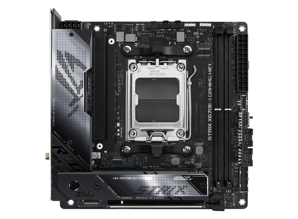 Материнская плата ASUS AMD X670 ROG STRIX X670E-I GAMING WIFI