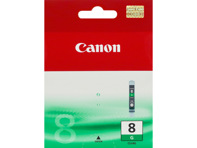 Чернильница зеленый Canon CLI-8G, 0627B001