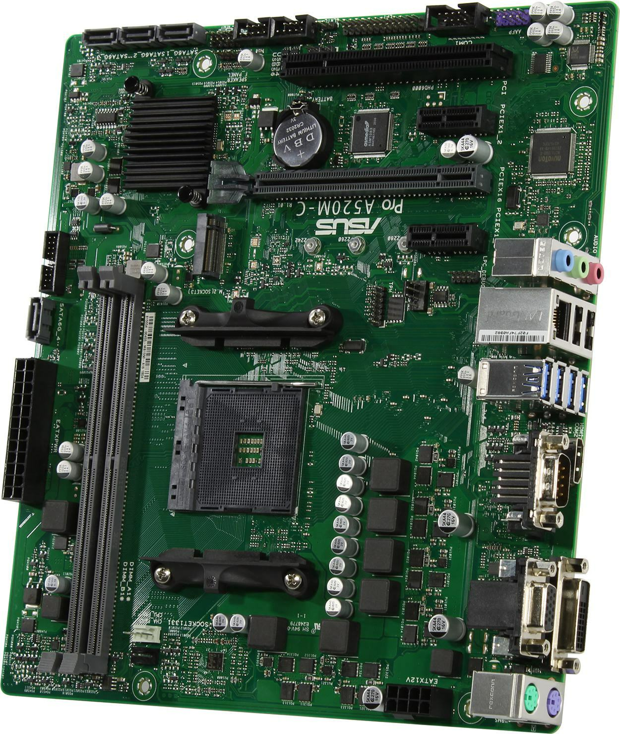 

Материнская плата ASUS AMD A520 PRO A520M-C