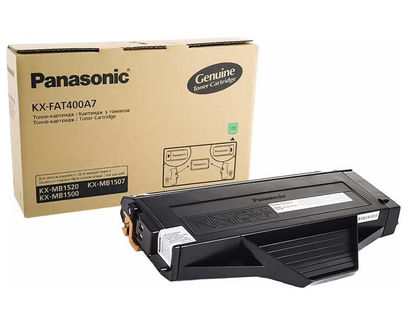 Тонер-картридж черный Panasonic KX-FAT400A7