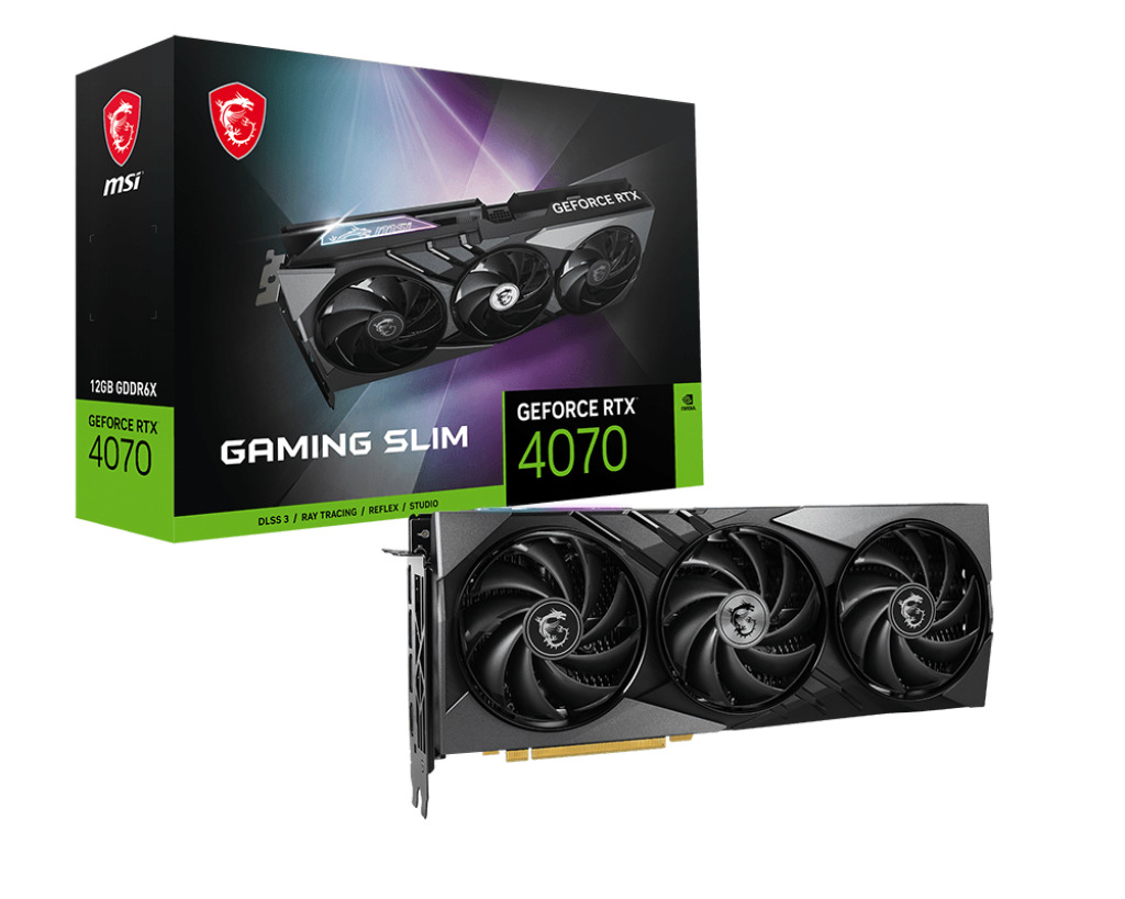 

Видеокарта MSI GeForce RTX 4070 12 Б Retail